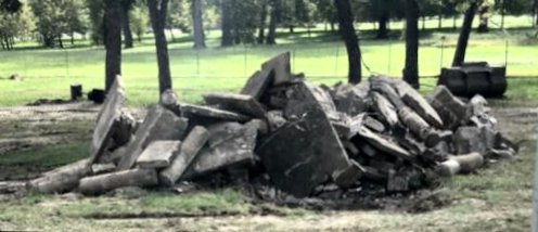 Demolished Stone Tables June 2021